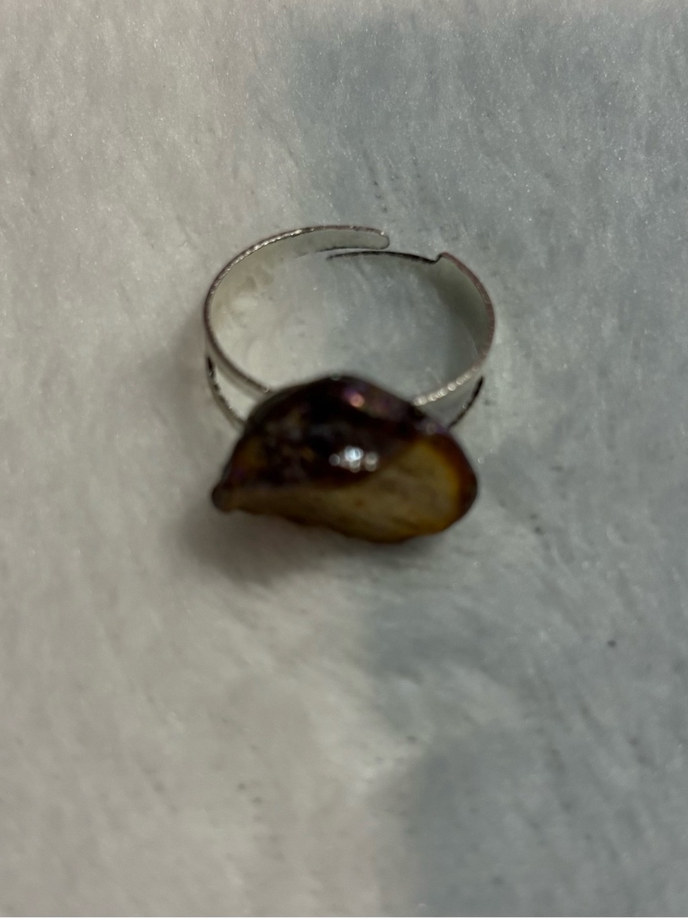 Homemade Stone Ring - Picture 2 of 4